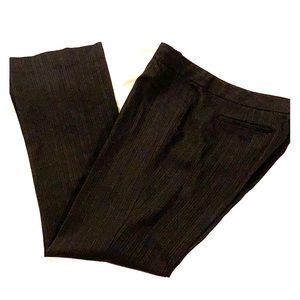 Elie Tahari Straight Leg Slacks Size 8 Black